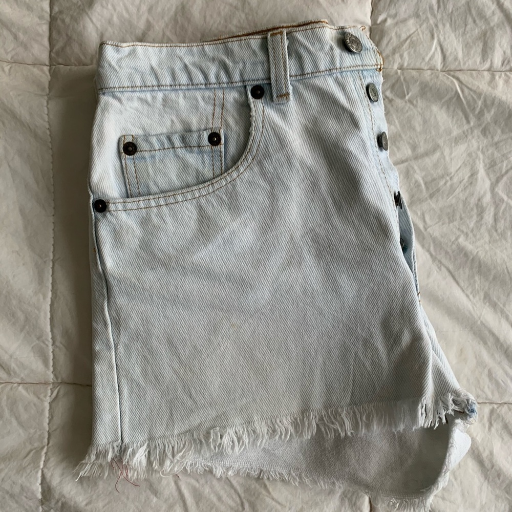 Levi’s | vintage button-fly cutoff denim shorts